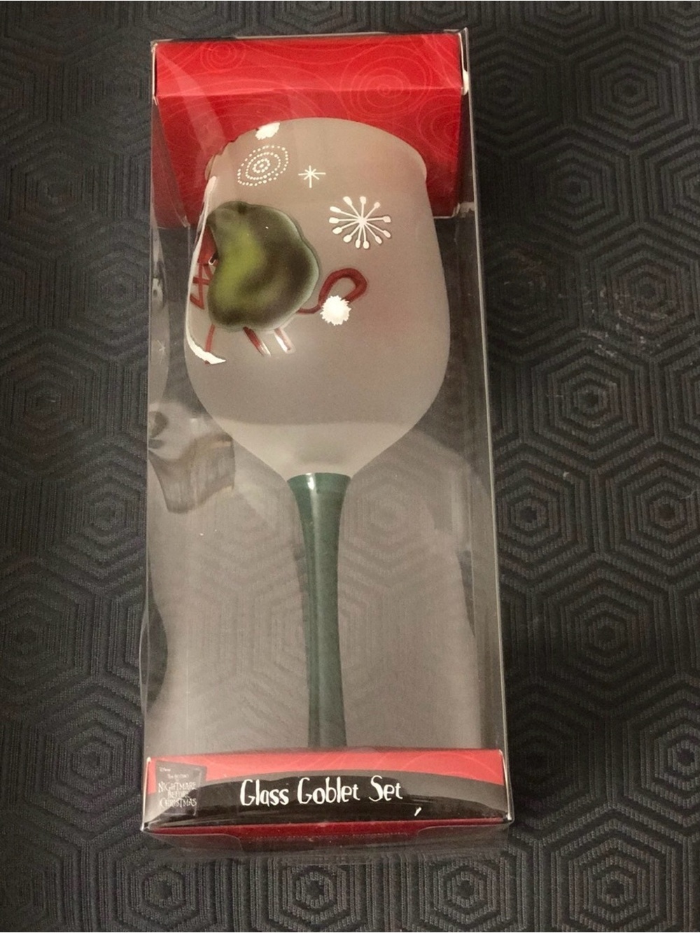 Disney’s Wine Goblet...nightmare before Christmas